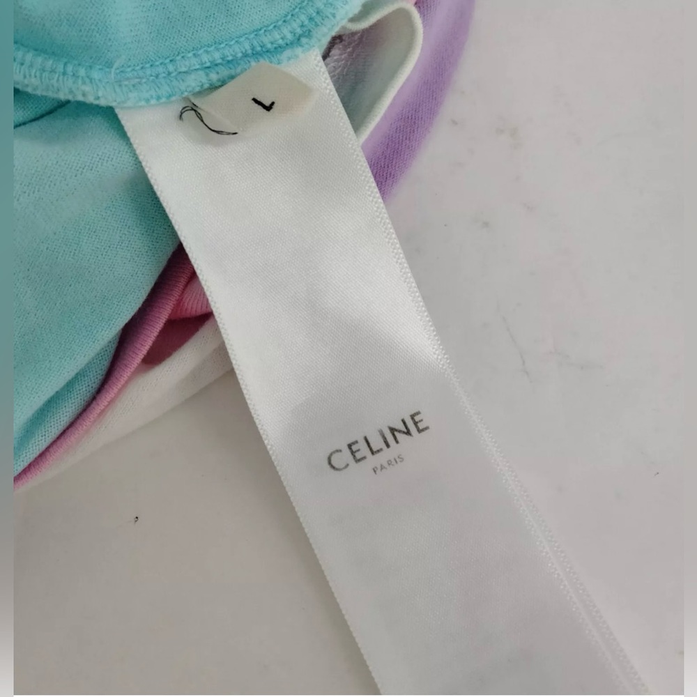 Trade! AUTHENTIC TIE-DYE CELINE SHIRT - Picture 11 of 14